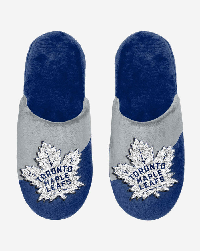 Toronto Maple Leafs Big Logo Slippers FOCO - FOCO.com | UK & IRE