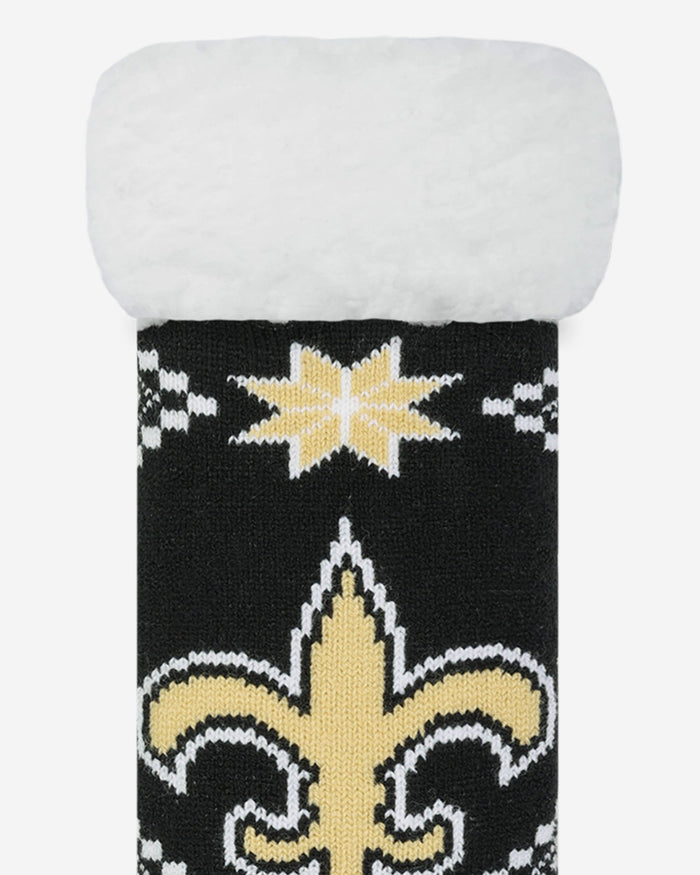 New Orleans Saints Ugly Footy Slipper Socks FOCO - FOCO.com | UK & IRE