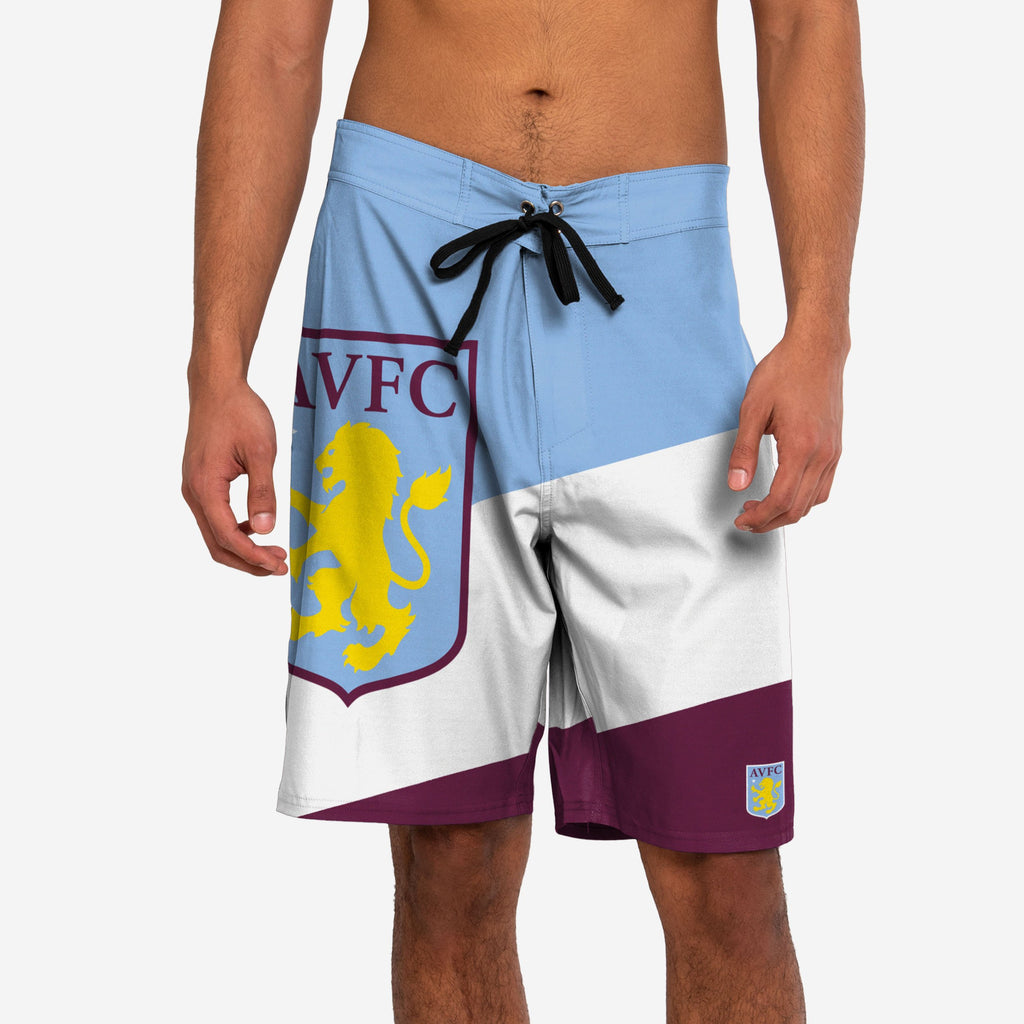 Aston Villa FC Colour Dive Boardshorts FOCO S - FOCO.com | UK & IRE