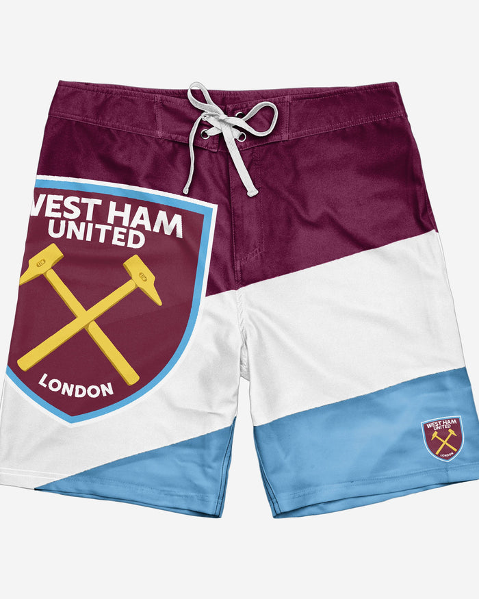 West Ham United FC Colour Dive Boardshorts FOCO - FOCO.com | UK & IRE