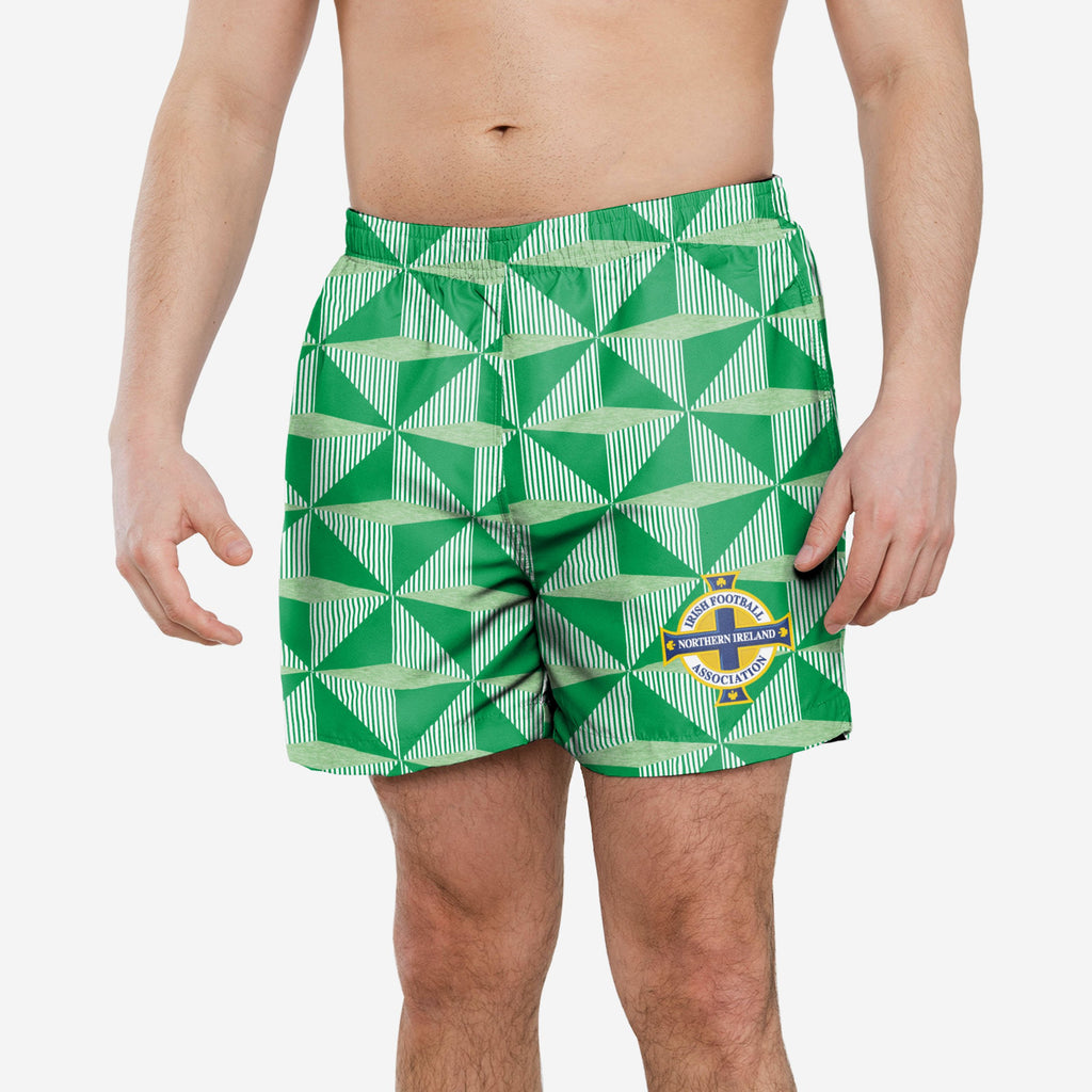 Northern Ireland Retro Kit Boardshorts FOCO S - FOCO.com | UK & IRE