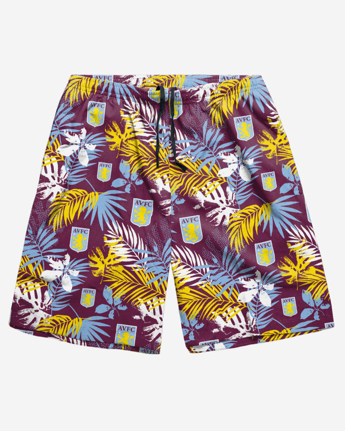 Aston Villa FC Floral Boardshorts FOCO - FOCO.com | UK & IRE