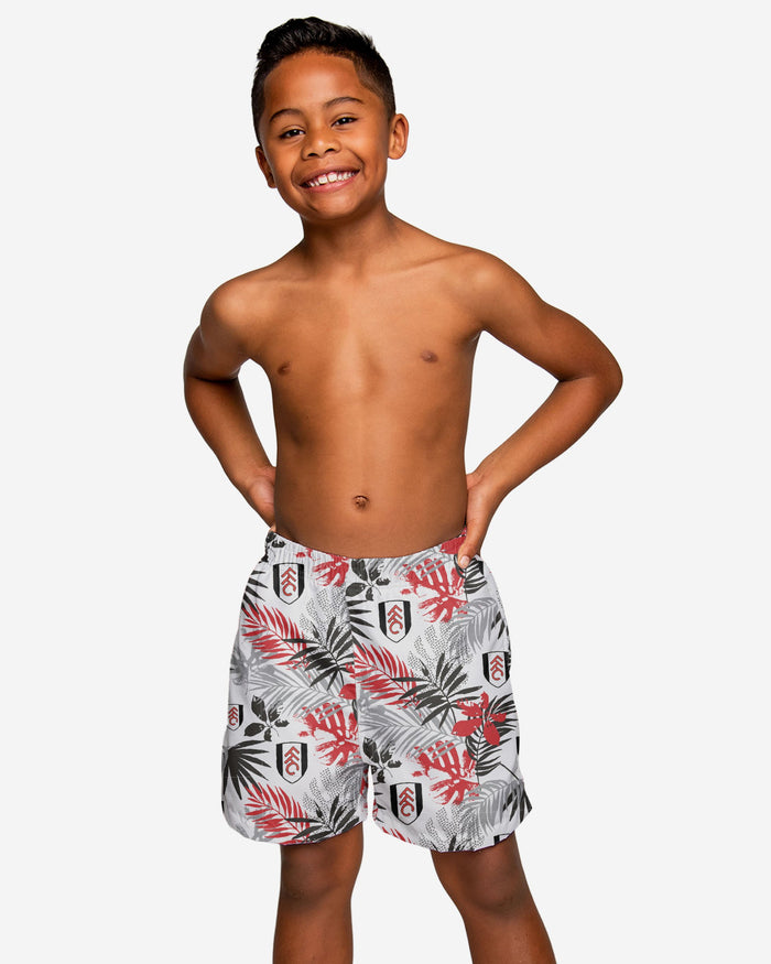 Fulham FC Youth Floral Boardshorts FOCO XS - FOCO.com | UK & IRE