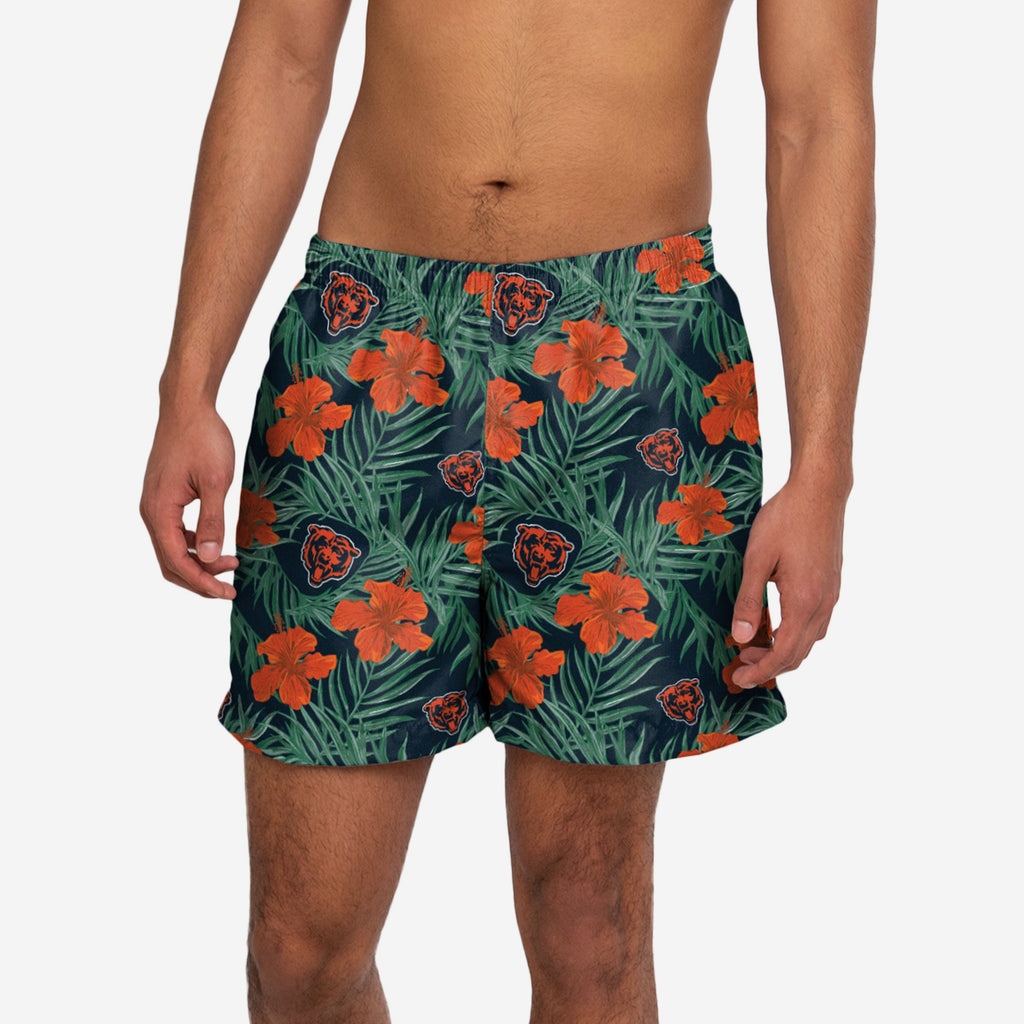 Chicago Bears Floral Boardshorts FOCO S - FOCO.com | UK & IRE