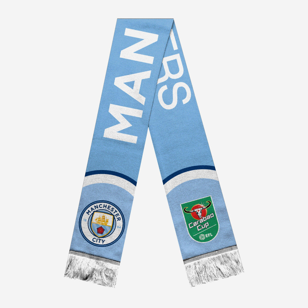 Manchester City FC Carabao Cup Winners Scarf FOCO - FOCO.com | UK & IRE