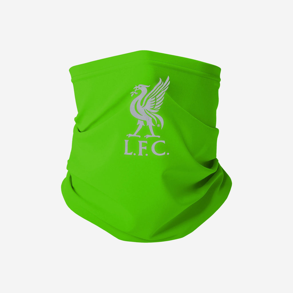 Liverpool FC Green Neon Reflective Snood Scarf FOCO - FOCO.com | UK & IRE