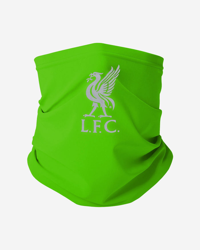 Liverpool FC Green Neon Reflective Snood Scarf FOCO - FOCO.com | UK & IRE