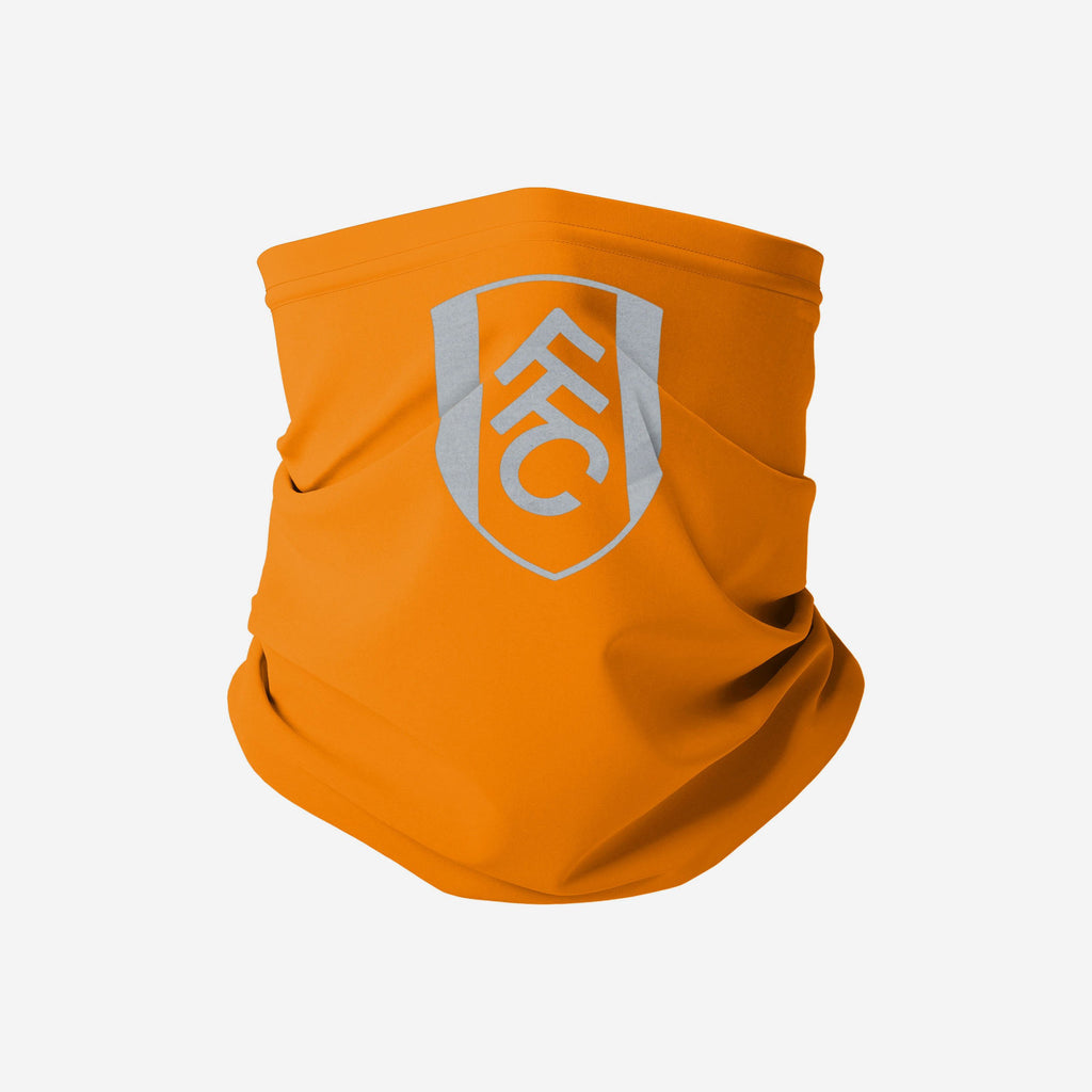 Fulham FC Orange Neon Reflective Snood Scarf FOCO - FOCO.com | UK & IRE