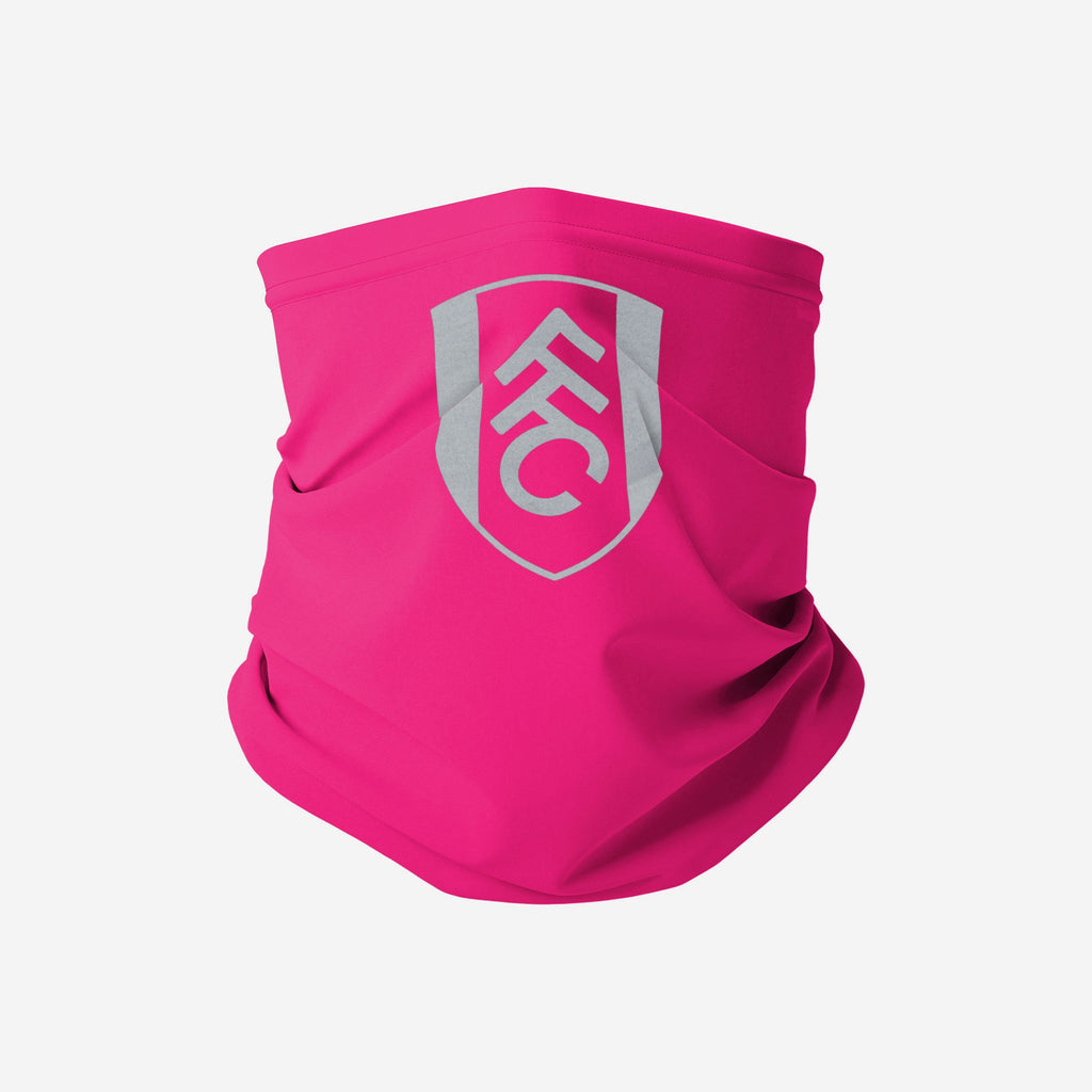 Fulham FC Pink Neon Reflective Snood Scarf FOCO - FOCO.com | UK & IRE