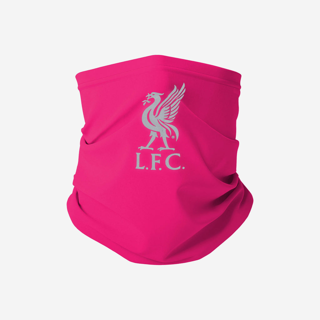 Liverpool FC Pink Neon Reflective Snood Scarf FOCO - FOCO.com | UK & IRE