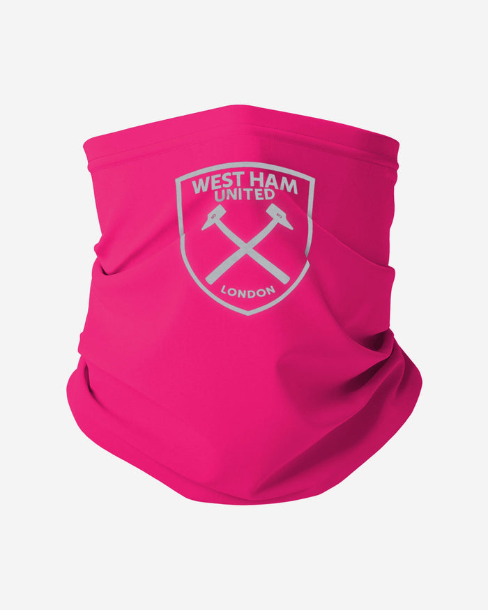 West Ham United FC Pink Neon Reflective Snood Scarf FOCO - FOCO.com | UK & IRE