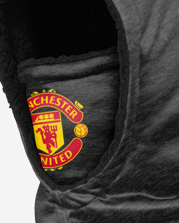 Manchester United FC Dark Grey Hooded Snood FOCO - FOCO.com | UK & IRE