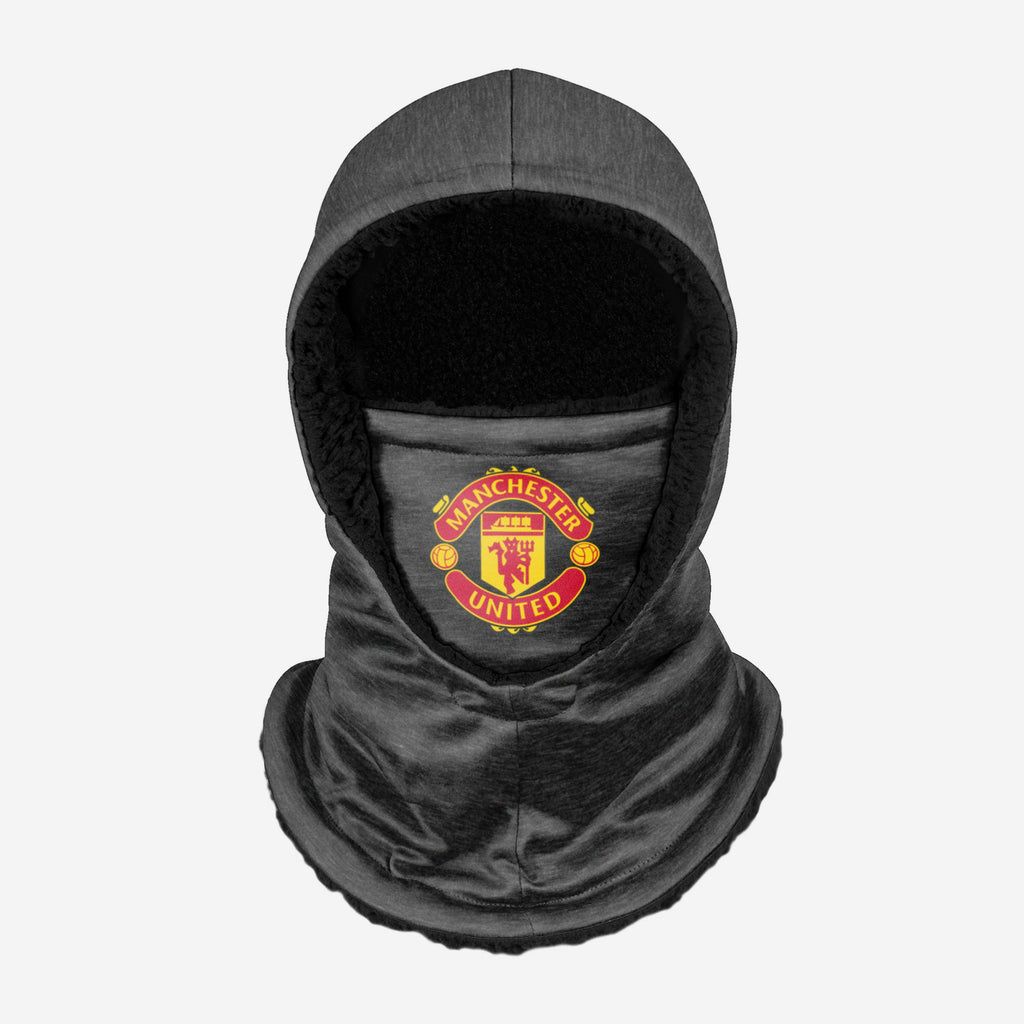 Manchester United FC Dark Grey Hooded Snood FOCO - FOCO.com | UK & IRE