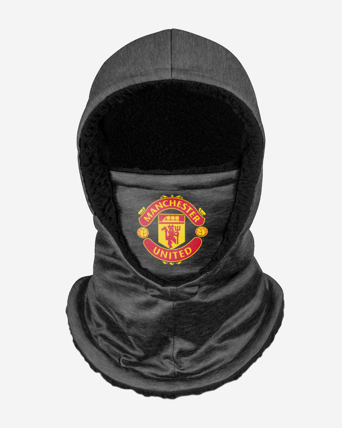 Manchester United FC Dark Grey Hooded Snood FOCO - FOCO.com | UK & IRE