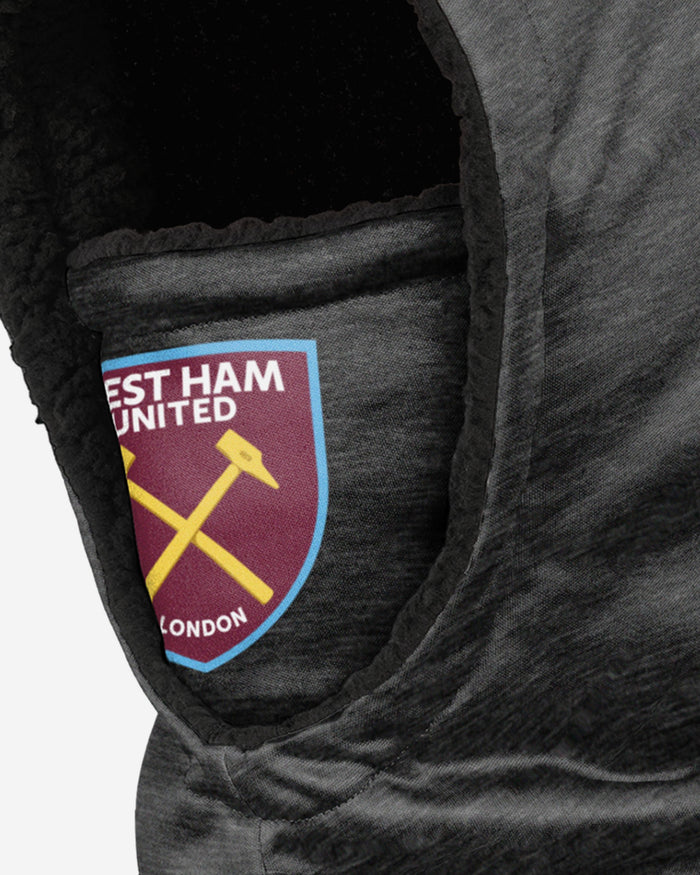 West Ham United FC Dark Grey Hooded Snood FOCO - FOCO.com | UK & IRE
