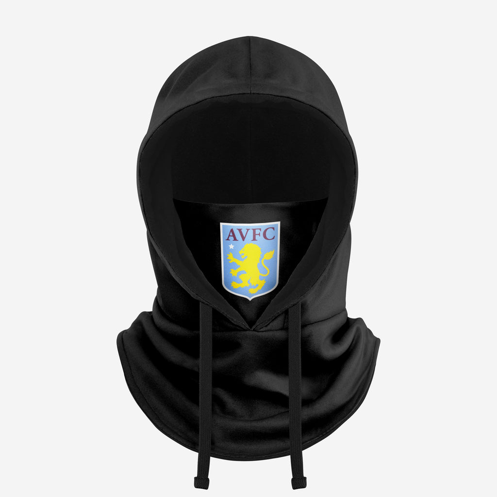 Aston Villa FC Black Drawstring Hooded Snood FOCO - FOCO.com | UK & IRE