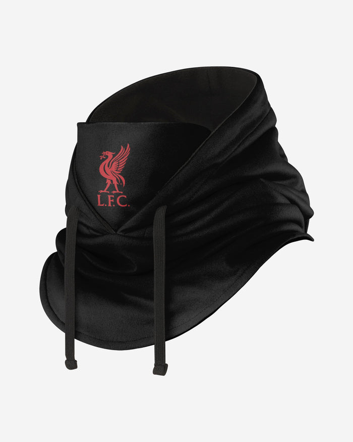 Liverpool FC Black Drawstring Hooded Snood FOCO - FOCO.com | UK & IRE