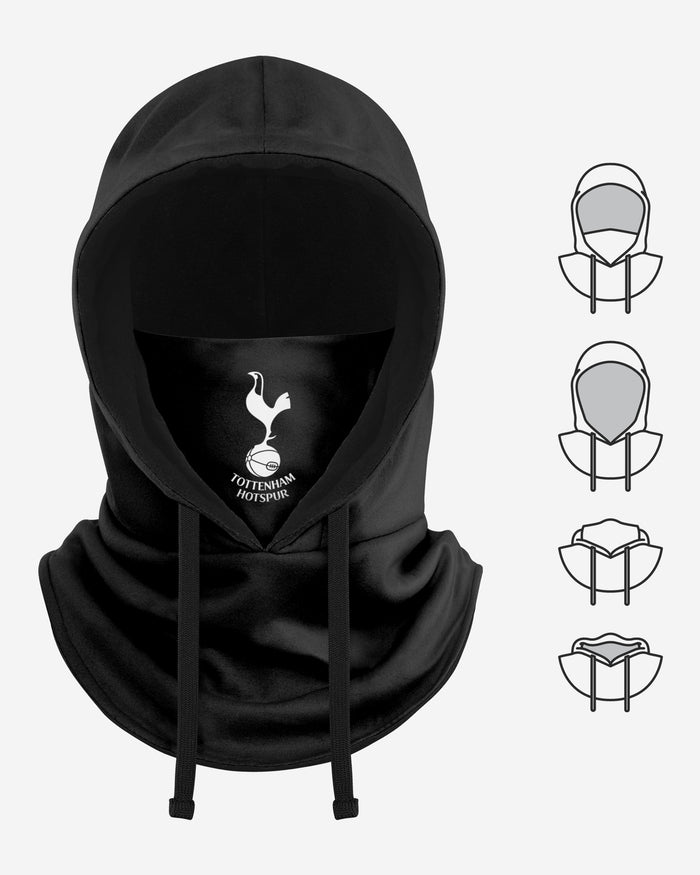 Tottenham Hotspur Black Drawstring Hooded Snood FOCO - FOCO.com | UK & IRE