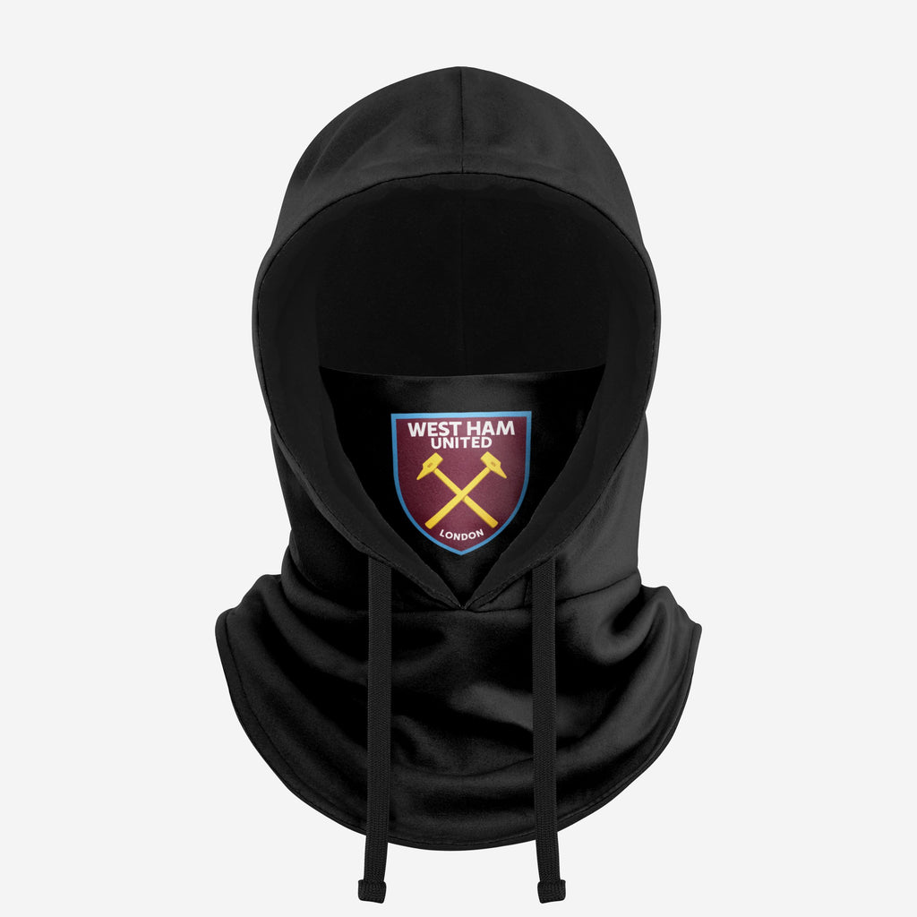 West Ham United FC Black Drawstring Hooded Snood FOCO - FOCO.com | UK & IRE