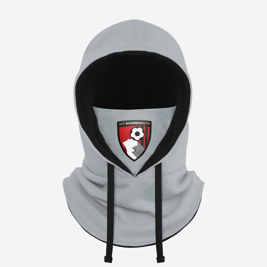 AFC Bournemouth Grey Drawstring Hooded Snood FOCO - FOCO.com | UK & IRE