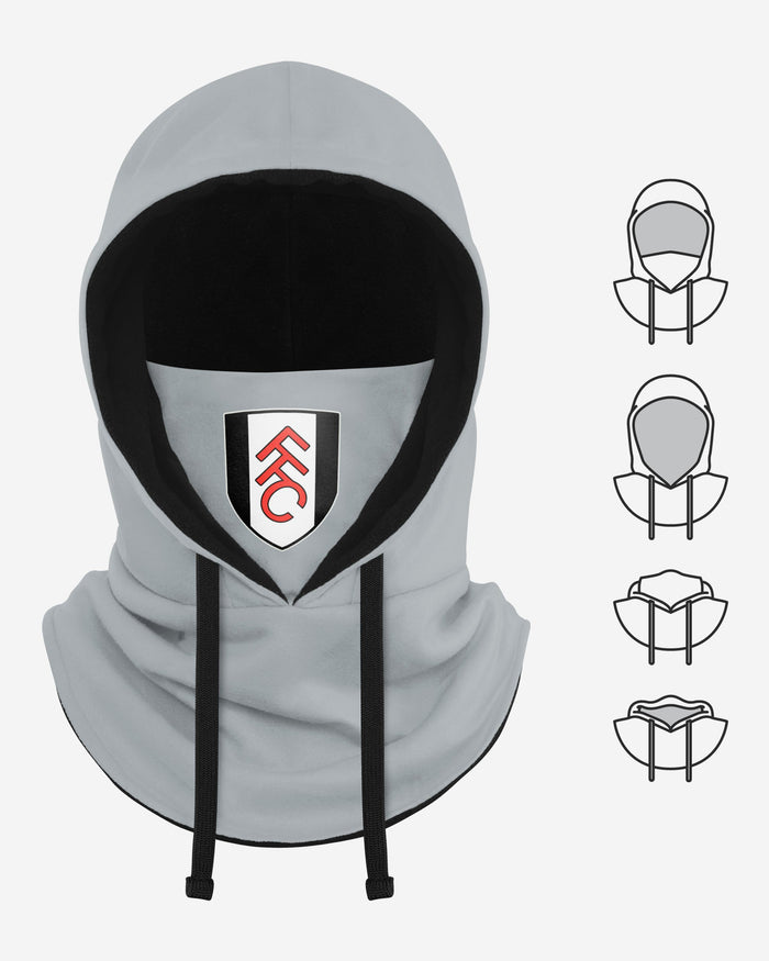 Fulham FC Grey Drawstring Hooded Snood FOCO - FOCO.com | UK & IRE