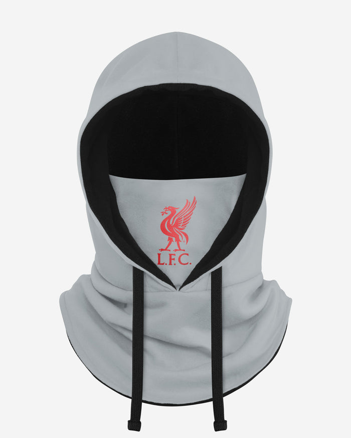 Liverpool FC Grey Drawstring Hooded Snood FOCO - FOCO.com | UK & IRE