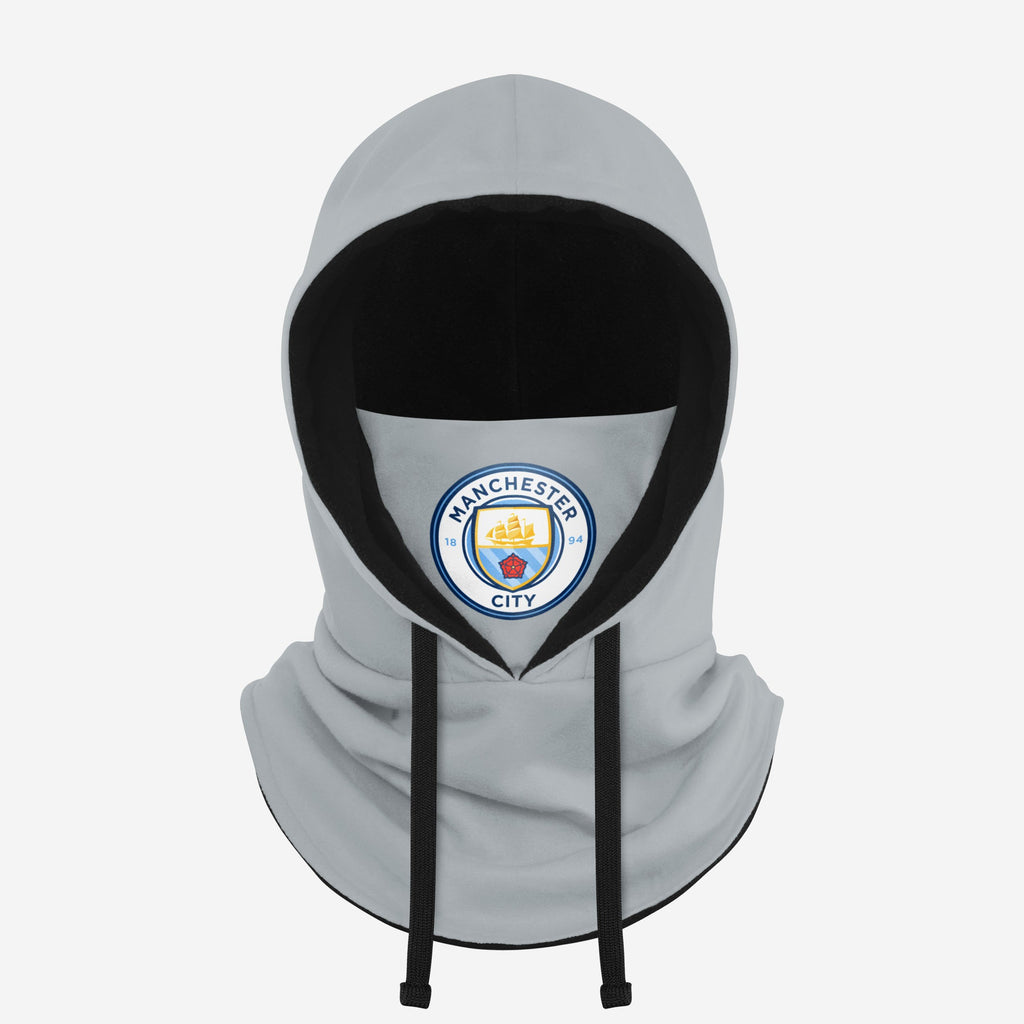 Manchester City FC Grey Drawstring Hooded Snood FOCO - FOCO.com | UK & IRE