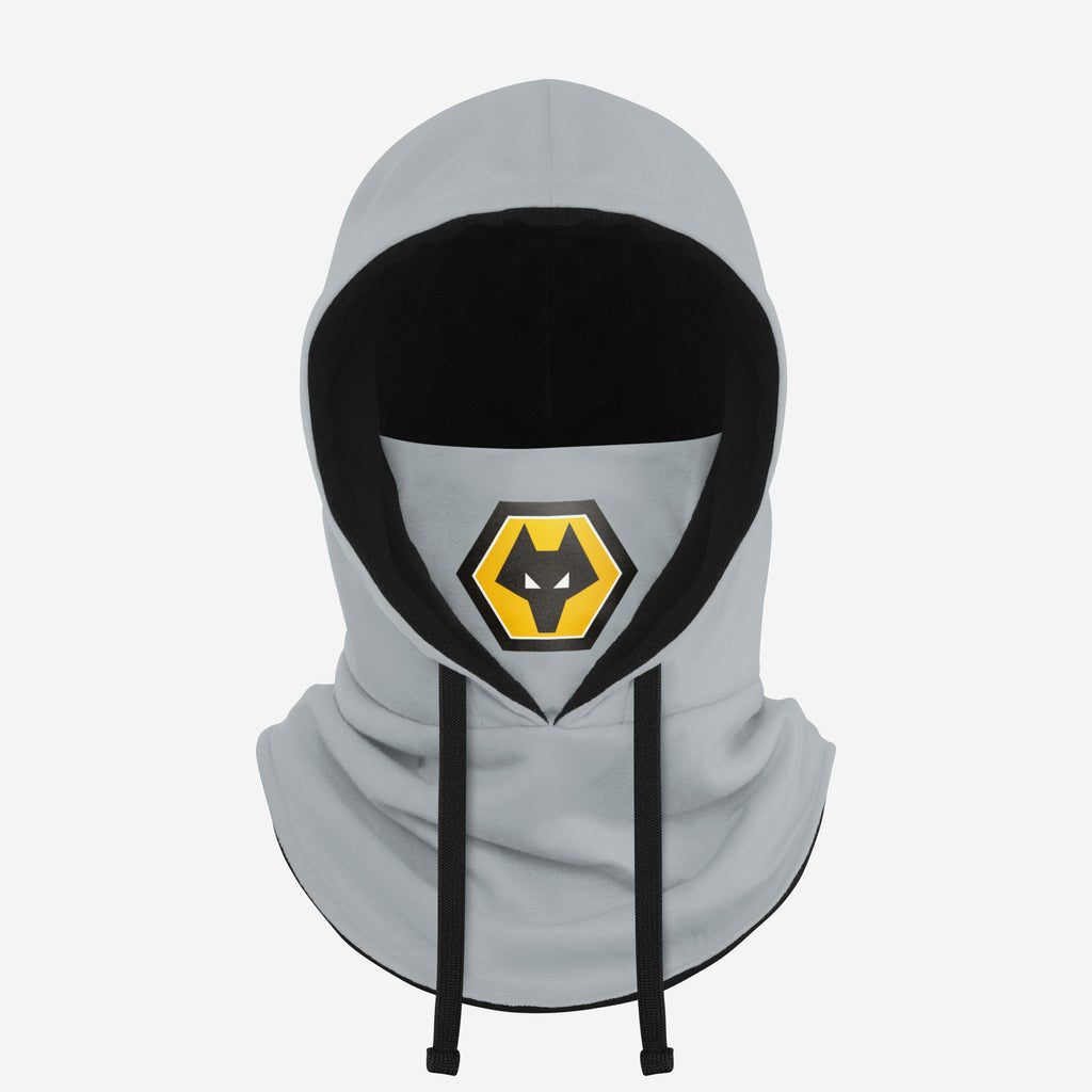 Wolverhampton Wanderers FC Grey Drawstring Hooded Snood FOCO - FOCO.com | UK & IRE