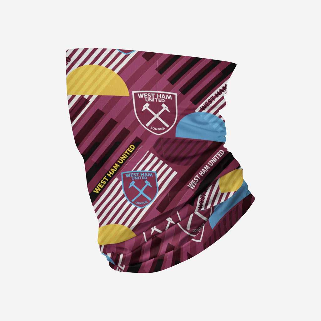 West Ham United FC Geo Snood Scarf FOCO - FOCO.com | UK & IRE