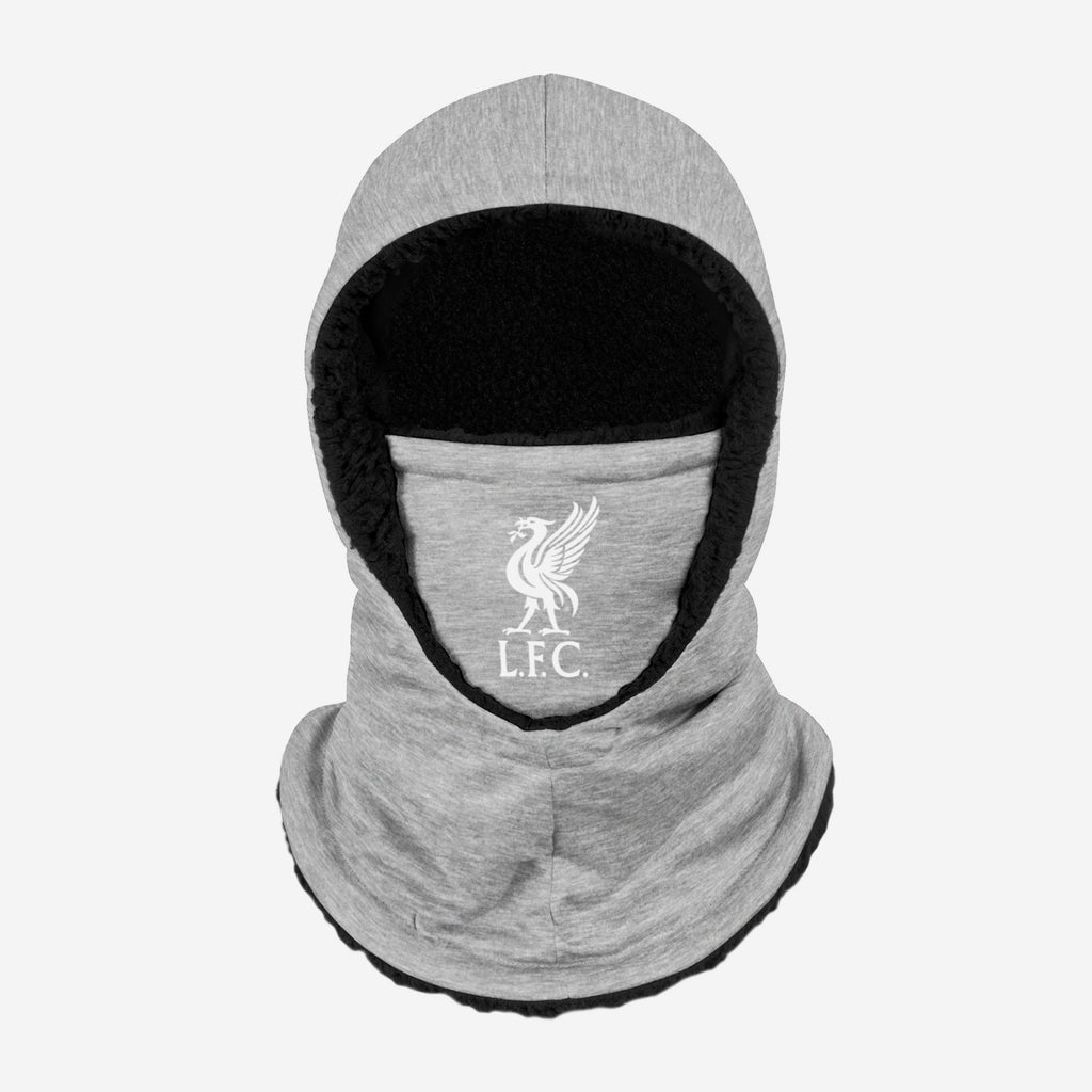 Liverpool FC Grey Hooded Snood FOCO Adult - FOCO.com | UK & IRE