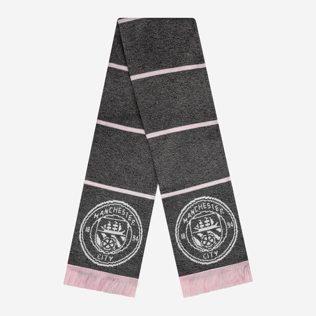 Manchester City FC Grey Marl Pink Scarf FOCO - FOCO.com | UK & IRE