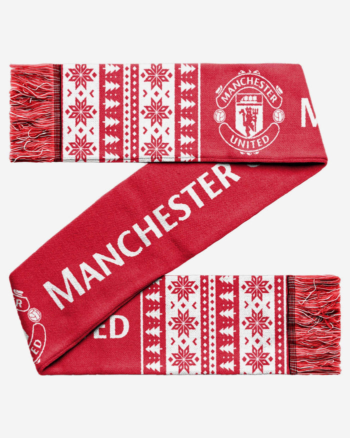 Manchester United FC Holiday Scarf FOCO - FOCO.com | UK & IRE