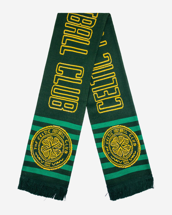 Celtic FC Metallic Thread Scarf FOCO - FOCO.com | UK & IRE