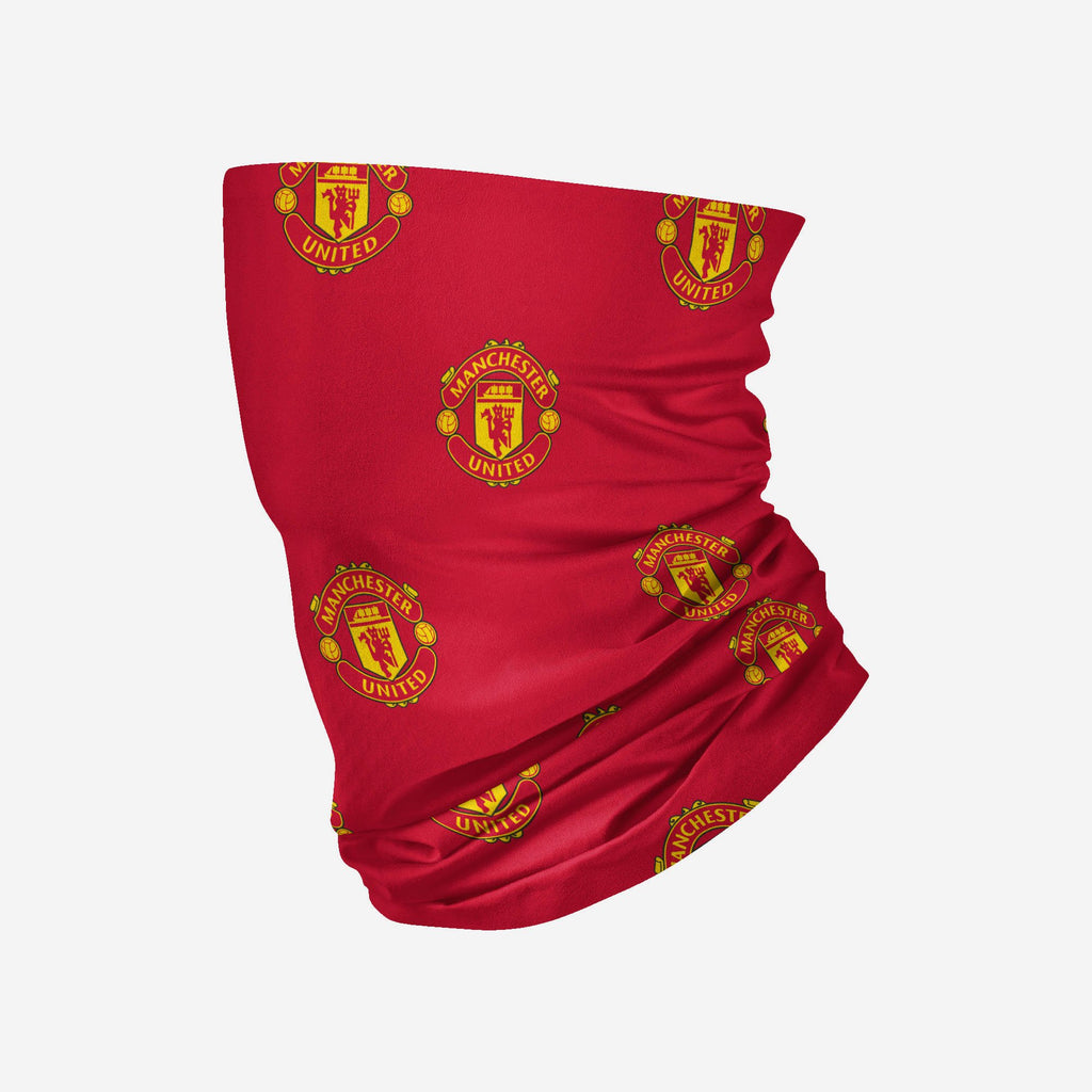 Manchester United FC Mini Print Logo Snood Scarf FOCO - FOCO.com | UK & IRE