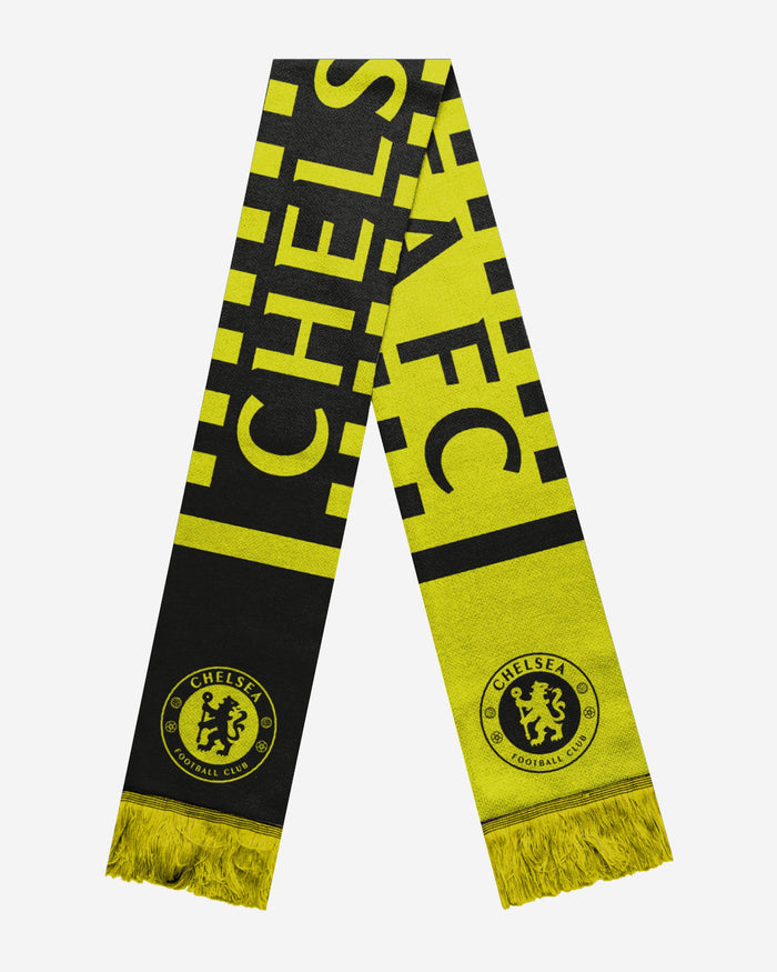 Chelsea FC Reversible Neon Scarf FOCO - FOCO.com | UK & IRE