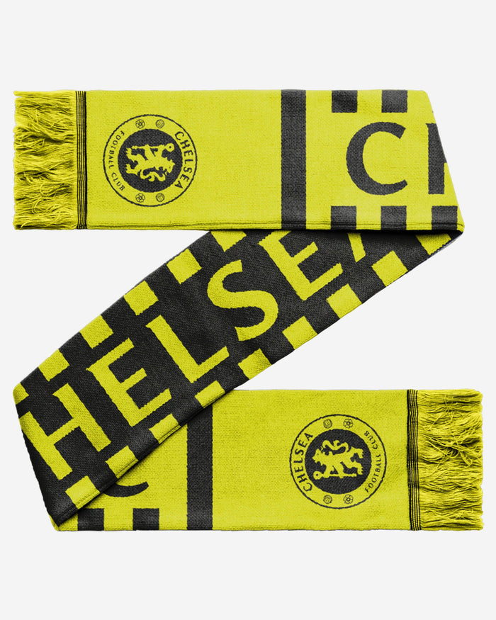 Chelsea FC Reversible Neon Scarf FOCO - FOCO.com | UK & IRE