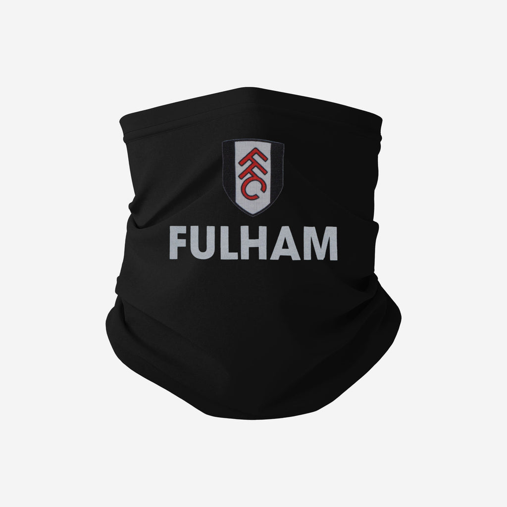 Fulham FC Reflective Wordmark Snood Scarf FOCO - FOCO.com | UK & IRE