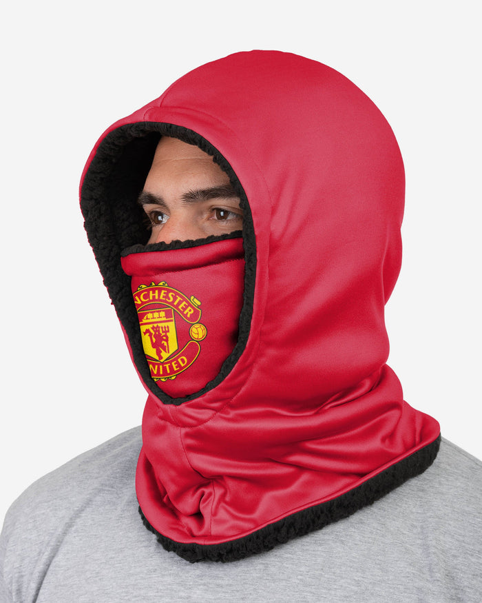 Manchester United FC Solid Hooded Snood FOCO - FOCO.com | UK & IRE