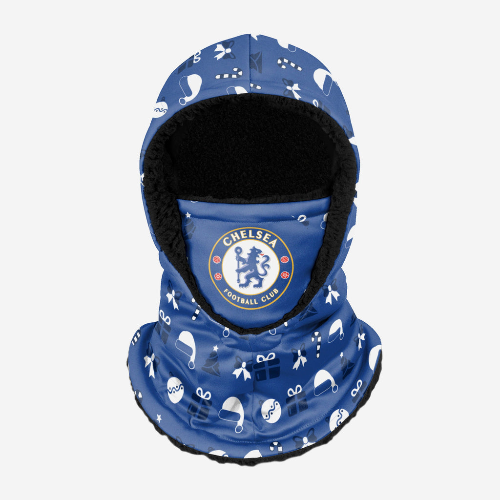 Chelsea FC Christmas Hooded Snood FOCO - FOCO.com | UK & IRE