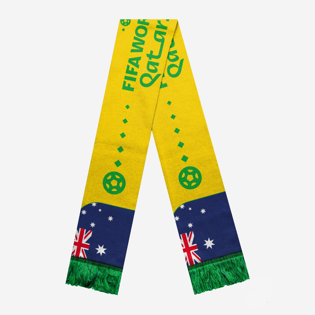 Australia FIFA World Cup Qatar 2022 Scarf FOCO - FOCO.com | UK & IRE