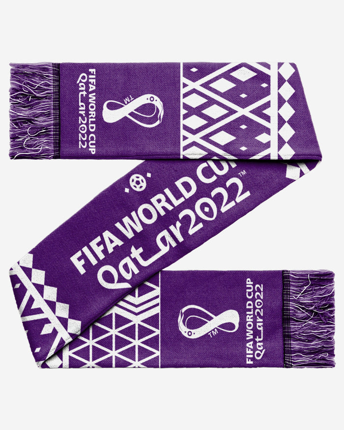 FIFA World Cup Qatar 2022 Purple Scarf FOCO - FOCO.com | UK & IRE