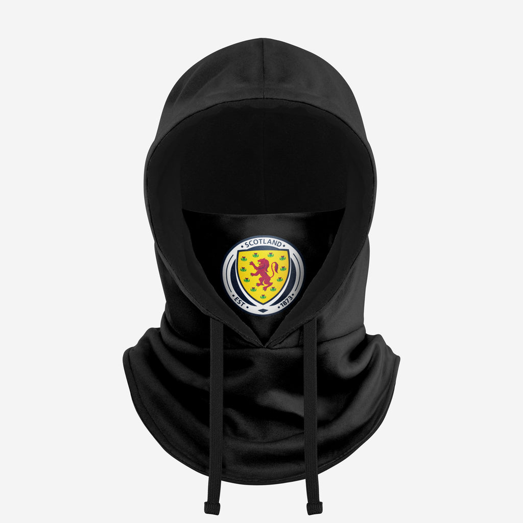 Scotland Black Drawstring Hooded Snood FOCO - FOCO.com | UK & IRE