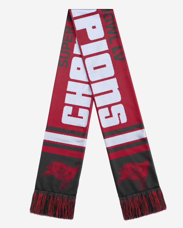 Tampa Bay Buccaneers Super Bowl LV Champions Scarf FOCO - FOCO.com | UK & IRE