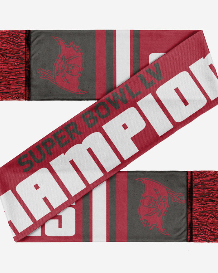 Tampa Bay Buccaneers Super Bowl LV Champions Scarf FOCO - FOCO.com | UK & IRE