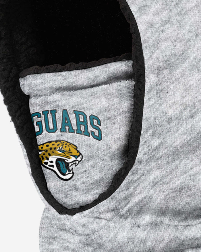 Jacksonville Jaguars Heather Grey Big Logo Hooded Snood FOCO - FOCO.com | UK & IRE