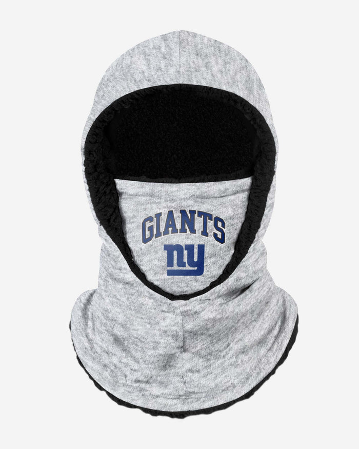 New York Giants Heather Grey Big Logo Hooded Snood FOCO - FOCO.com | UK & IRE