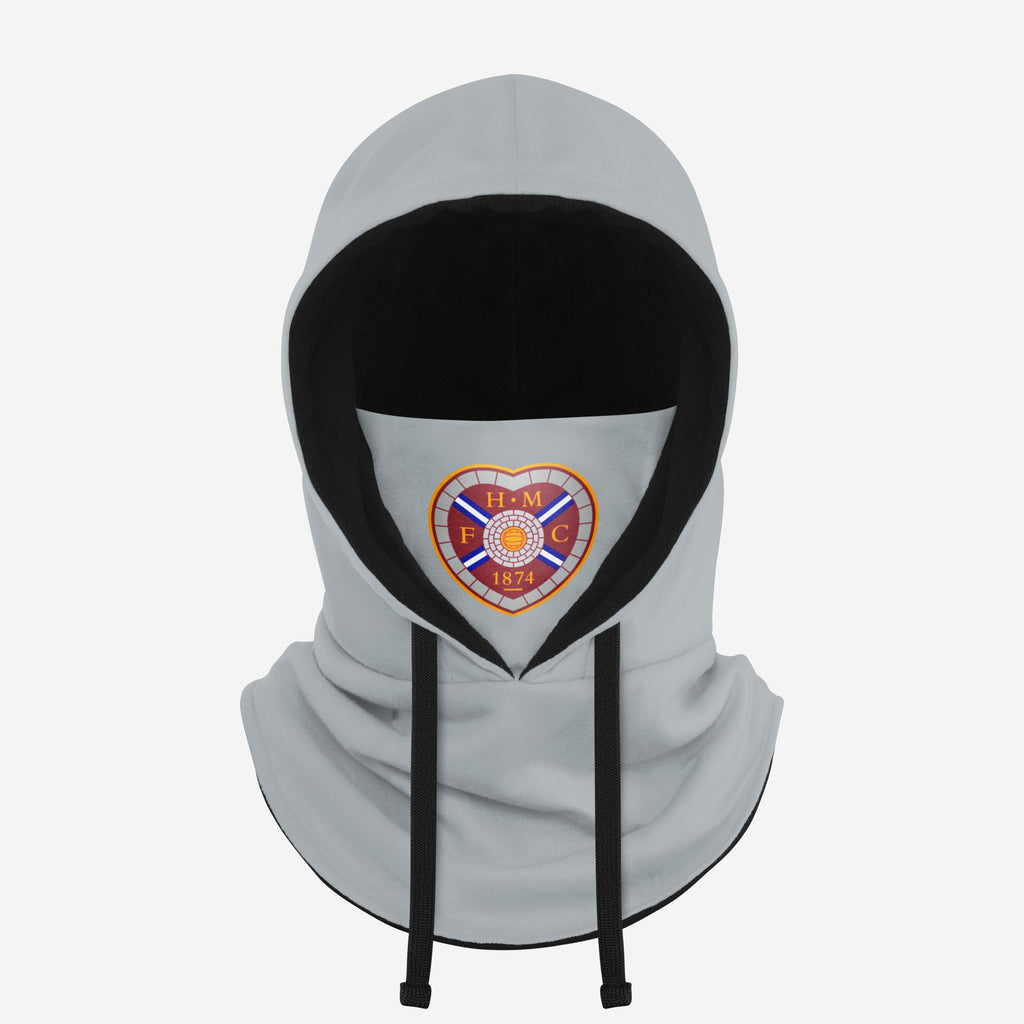 Heart Of Midlothian FC Grey Drawstring Hooded Snood FOCO - FOCO.com | UK & IRE