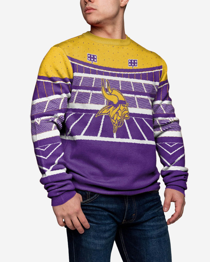 Minnesota Vikings Light Up Bluetooth Sweater FOCO - FOCO.com | UK & IRE