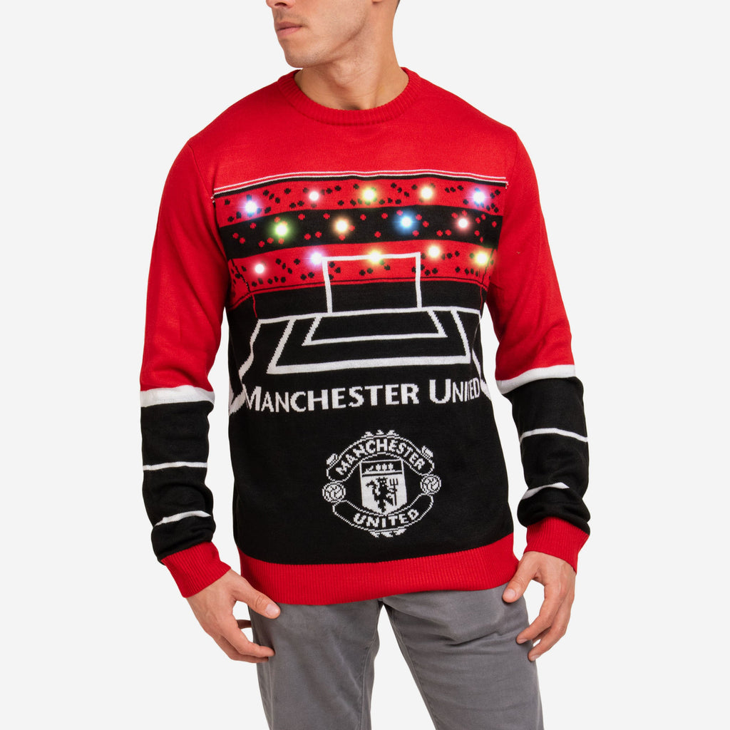 Manchester United FC Light Up Sweater FOCO - FOCO.com | UK & IRE