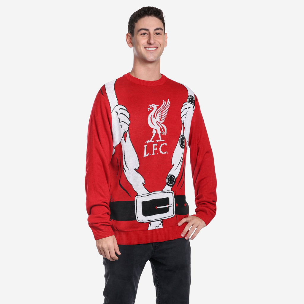 Liverpool FC Santa Is A Fan Christmas Jumper FOCO S - FOCO.com | UK & IRE